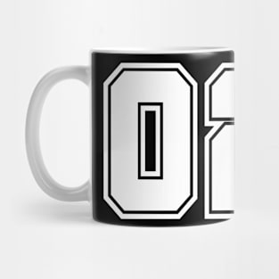 Collectible Numbered Tee Collection: Find Your Number! Mug